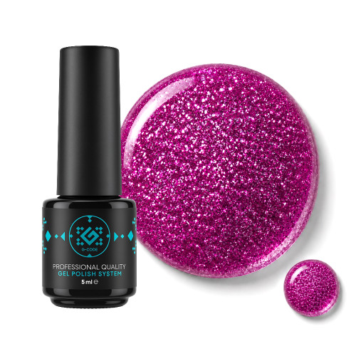 Reflective Summer Gel Polish G-Code — світловідбиваючий гель-лак з мерехтливим ефектом #1